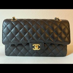 ❌❌SOLD❌❌ Chanel Medium Classic Flap Caviar Leather